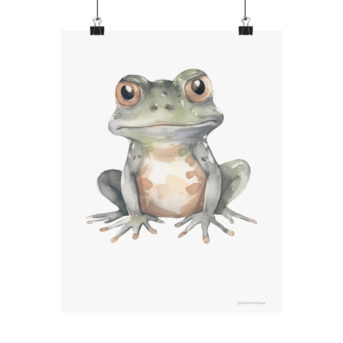 Frog, Matte Vertical Poster