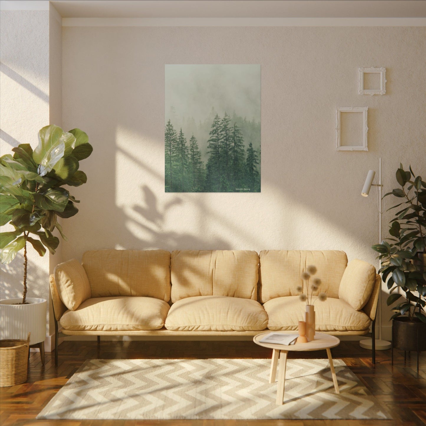 Forest Trees, Matte Canvas, Stretched, 0.75"