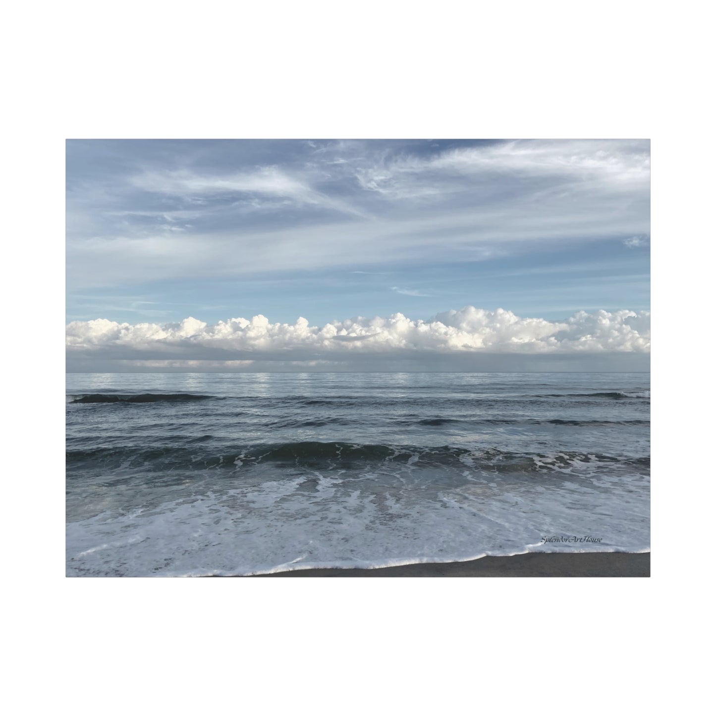 Ocean, Matte Canvas, Stretched, 1.25"