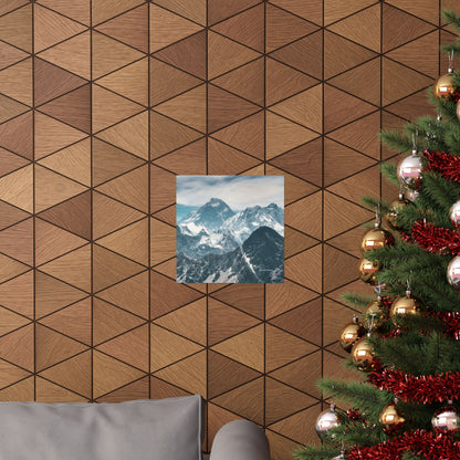 Mountain Landscape, Matte Horizontal Poster