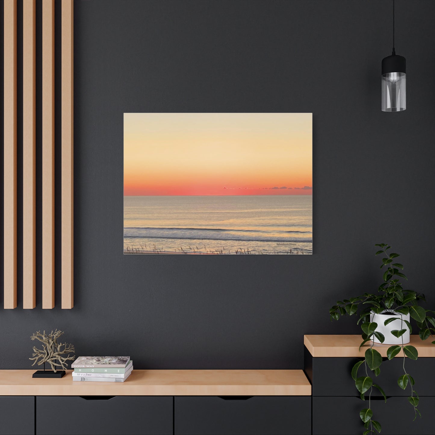 Ocean, Matte Canvas, Stretched, 1.25"