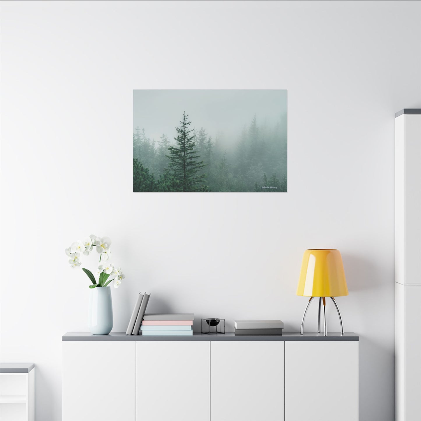 Forest Trees, Matte Canvas, Stretched, 0.75"