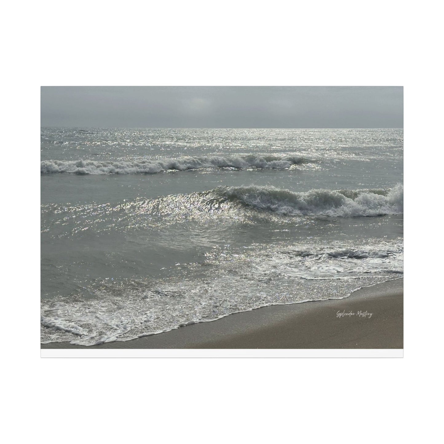 Ocean, Matte Canvas, Stretched, 0.75"