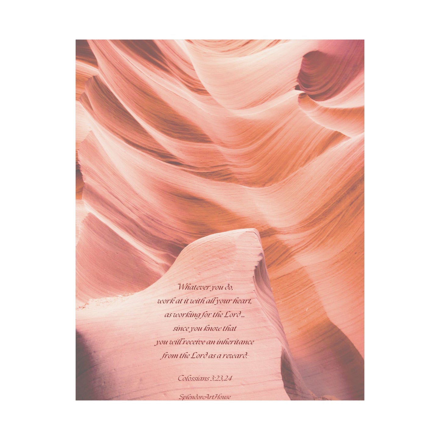 Inspirational, Matte Vertical Poster