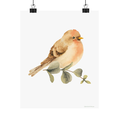 Bird, Matte Vertical Poster