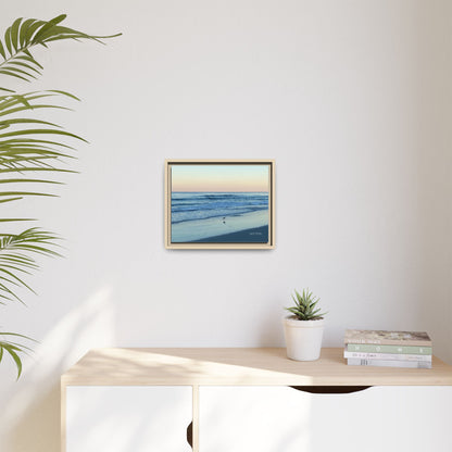 Ocean, Matte Canvas, Framed (Natural)