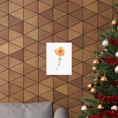 Floral, Matte Vertical Poster