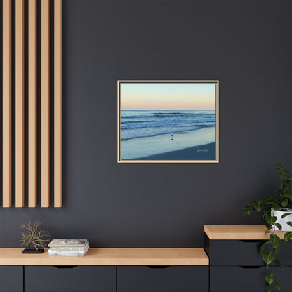 Ocean, Matte Canvas, Framed (Natural)