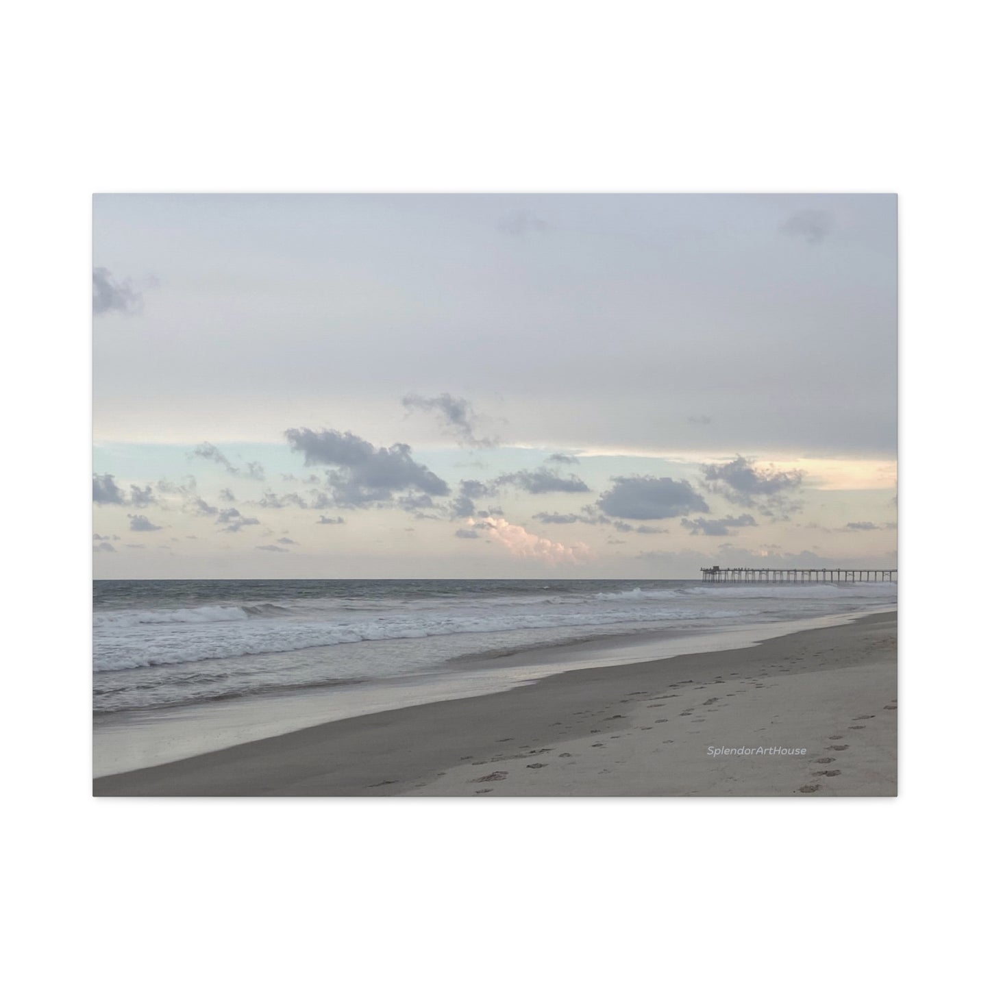 Ocean, Matte Canvas, Stretched, 1.25"
