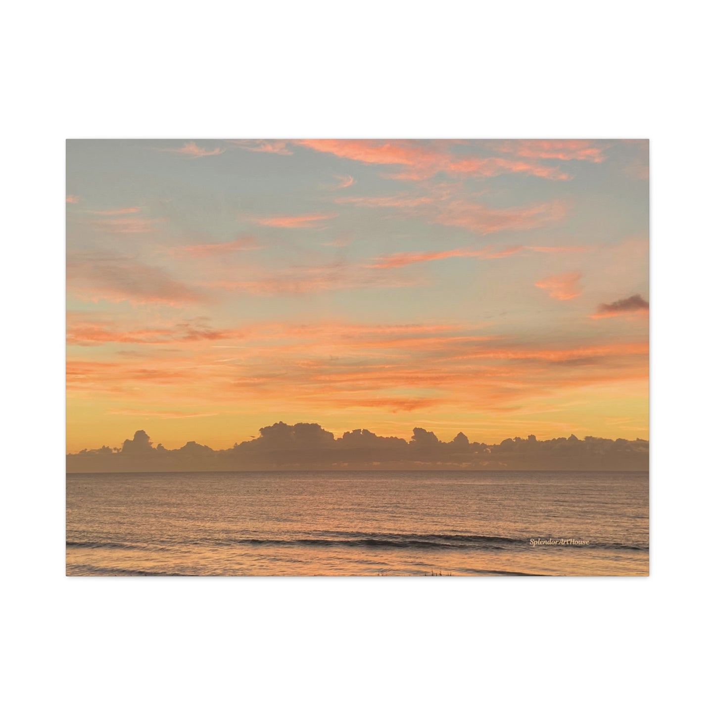 Ocean, Matte Canvas, Stretched, 1.25"