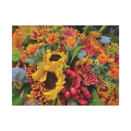 Floral, Matte Canvas, Stretched, 0.75"