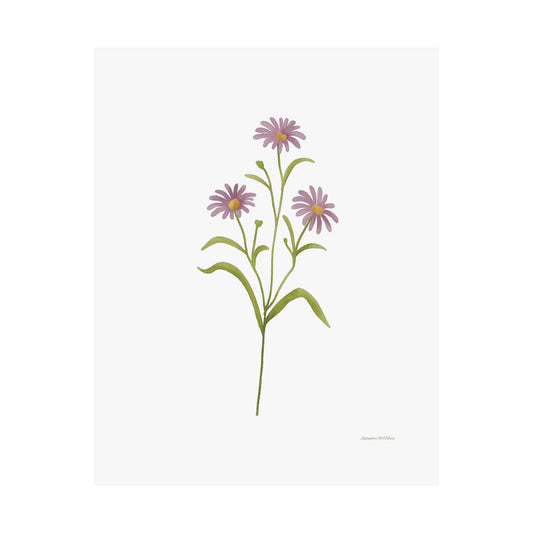 Floral, Matte Vertical Poster