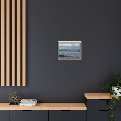 Ocean - Matte Canvas, Framed (Natural)