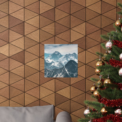 Mountain Landscape, Matte Horizontal Poster