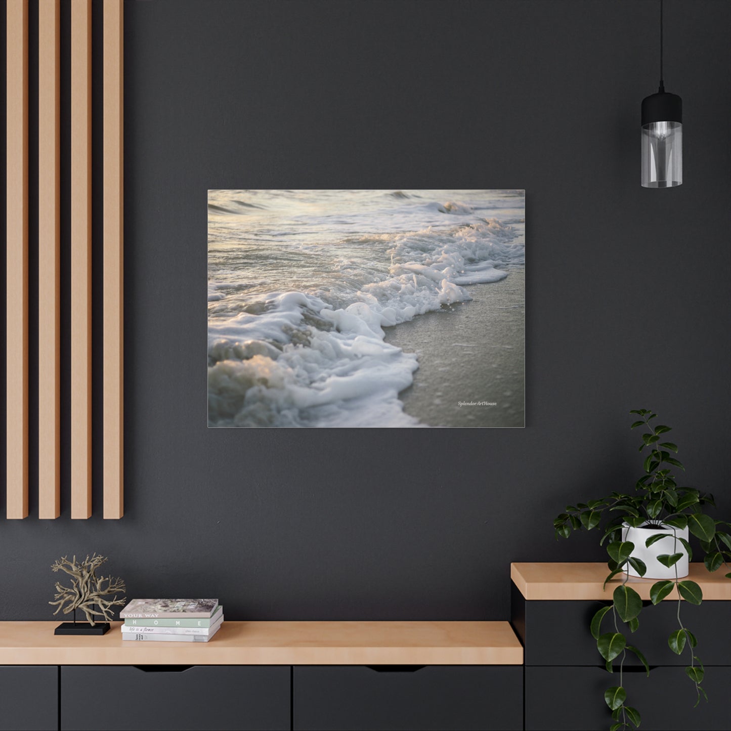 Ocean, Matte Canvas, Stretched, 1.25"
