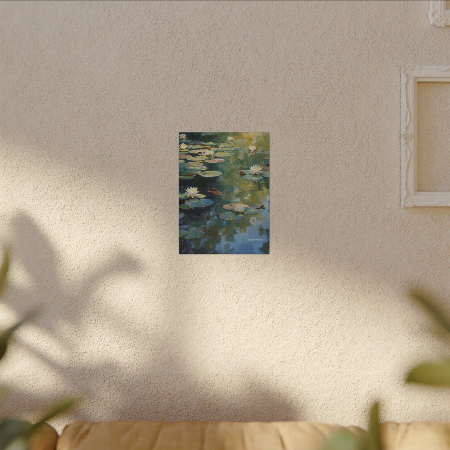 Water Lilies, Matte Canvas, Stretched, 0.75"