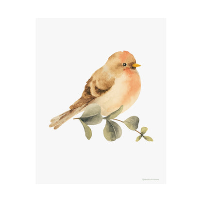 Bird, Matte Vertical Poster