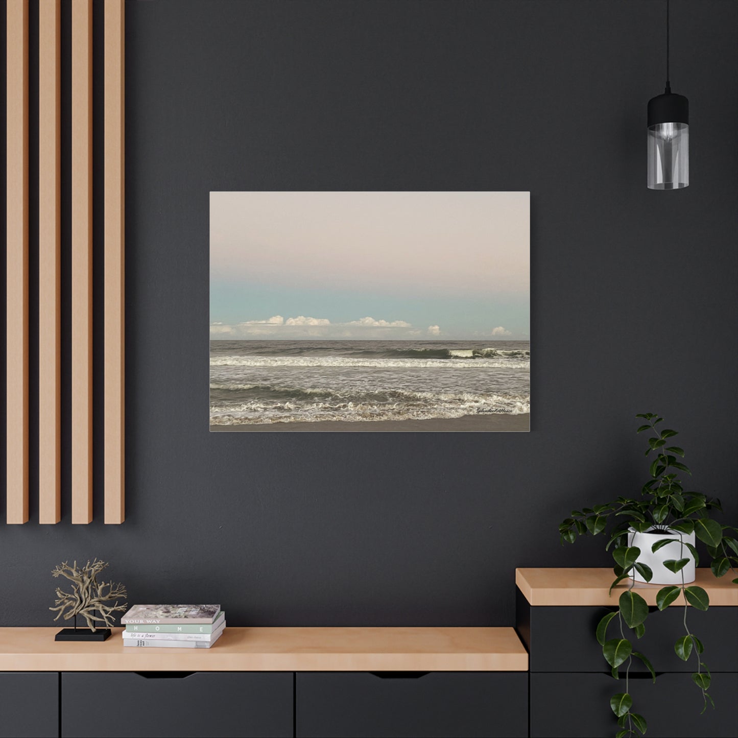 Ocean, Matte Canvas, Stretched, 1.25"