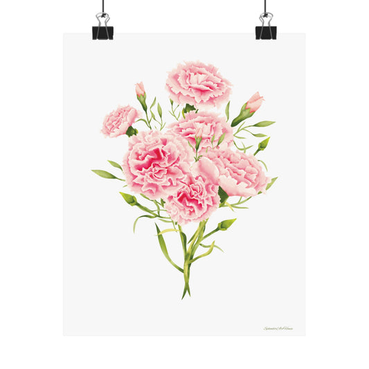 Floral, Matte Vertical Poster