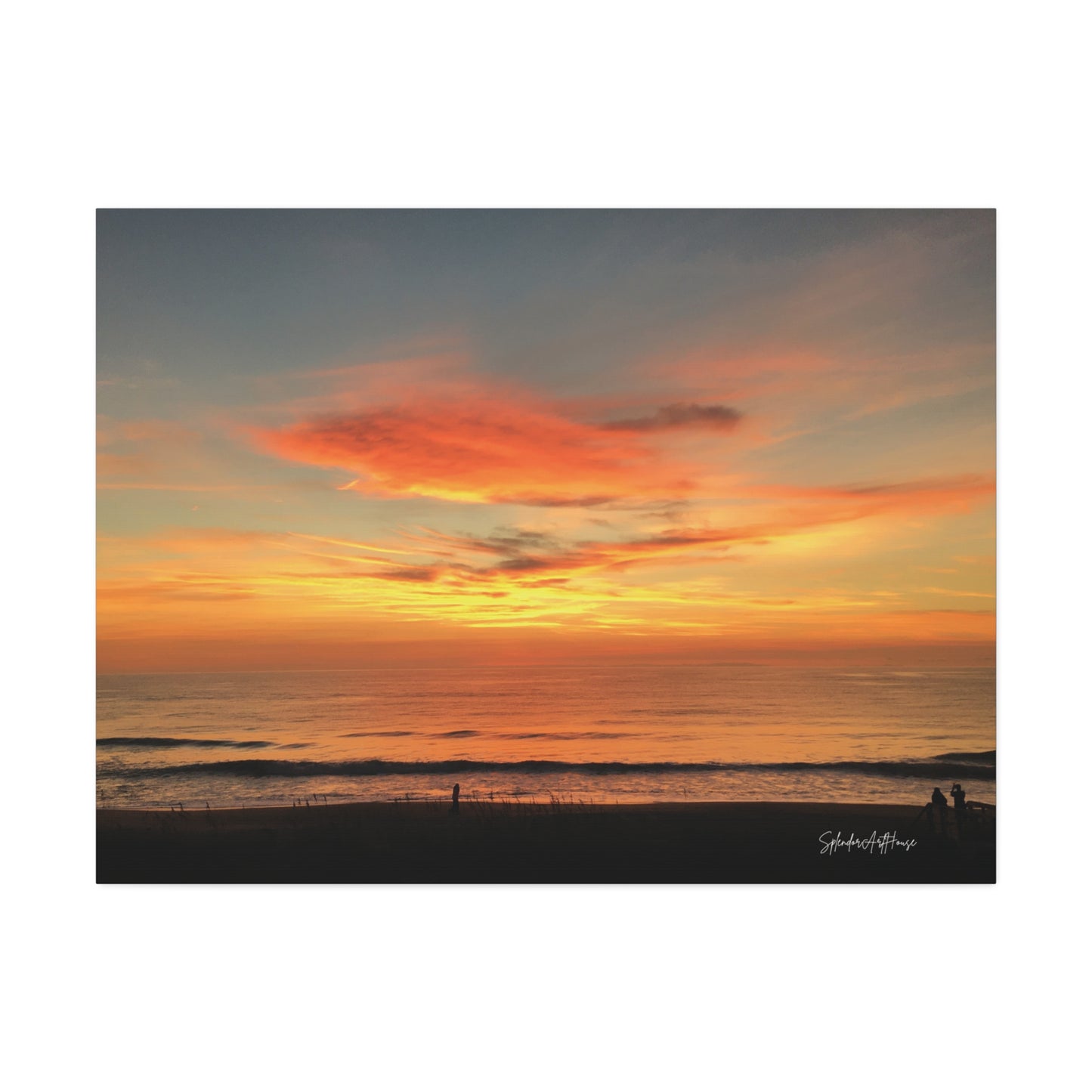 Ocean, Canvas Stretched, 1.5''