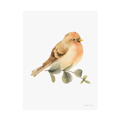 Bird, Matte Vertical Poster