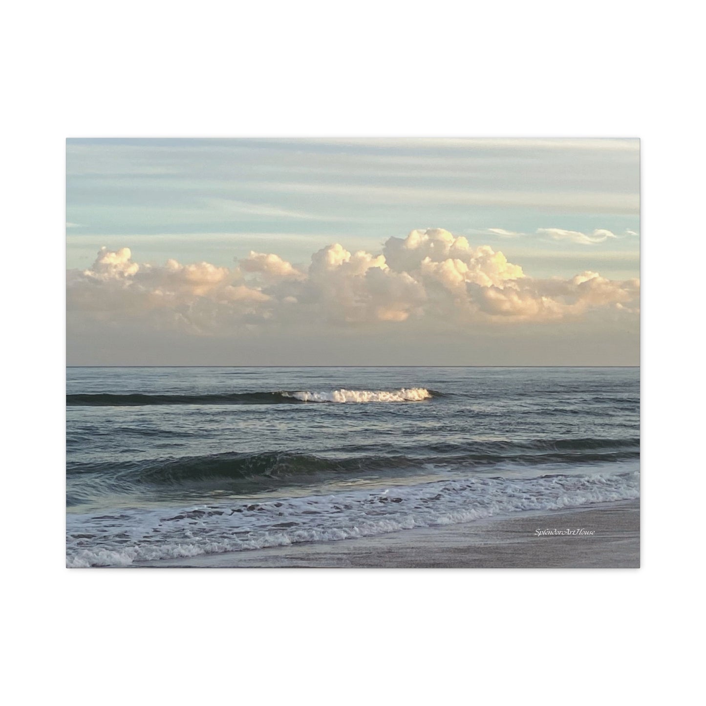 Ocean, Matte Canvas, Stretched, 1.25"
