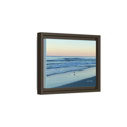 Ocean, Matte Canvas, Framed (Natural)