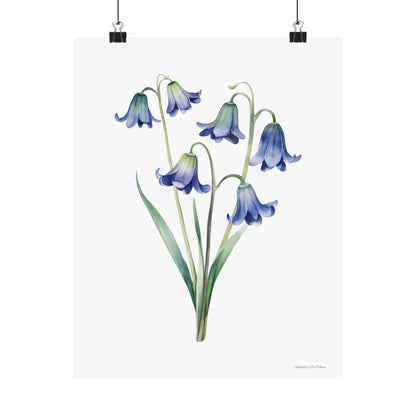 Floral, Matte Vertical Poster