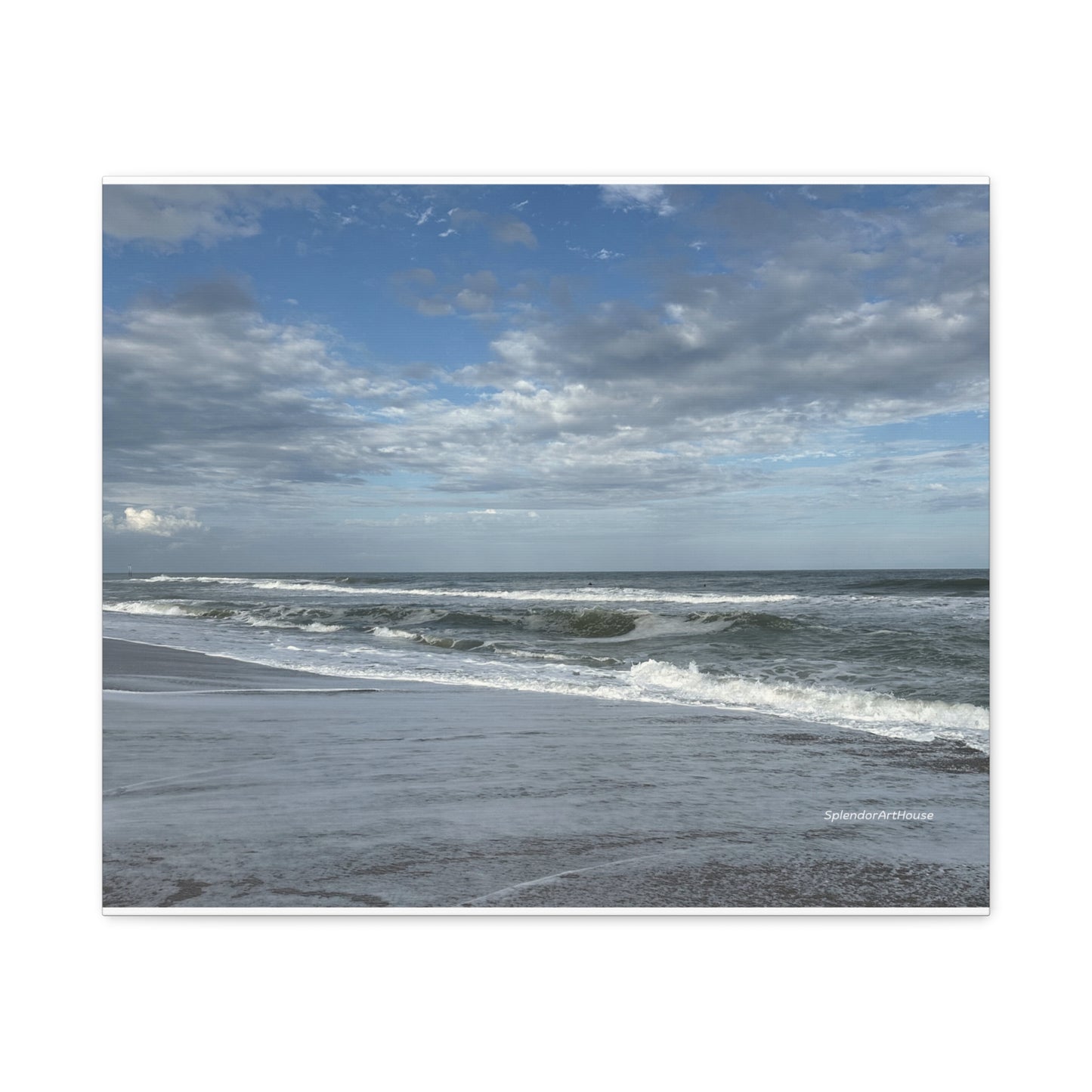 Ocean, Matte Canvas, Stretched, 1.25"