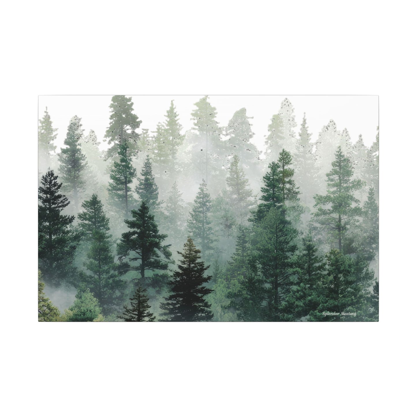 Forest Trees, Matte Canvas, Stretched, 0.75"