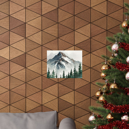 Mountain, Matte Horizontal Poster