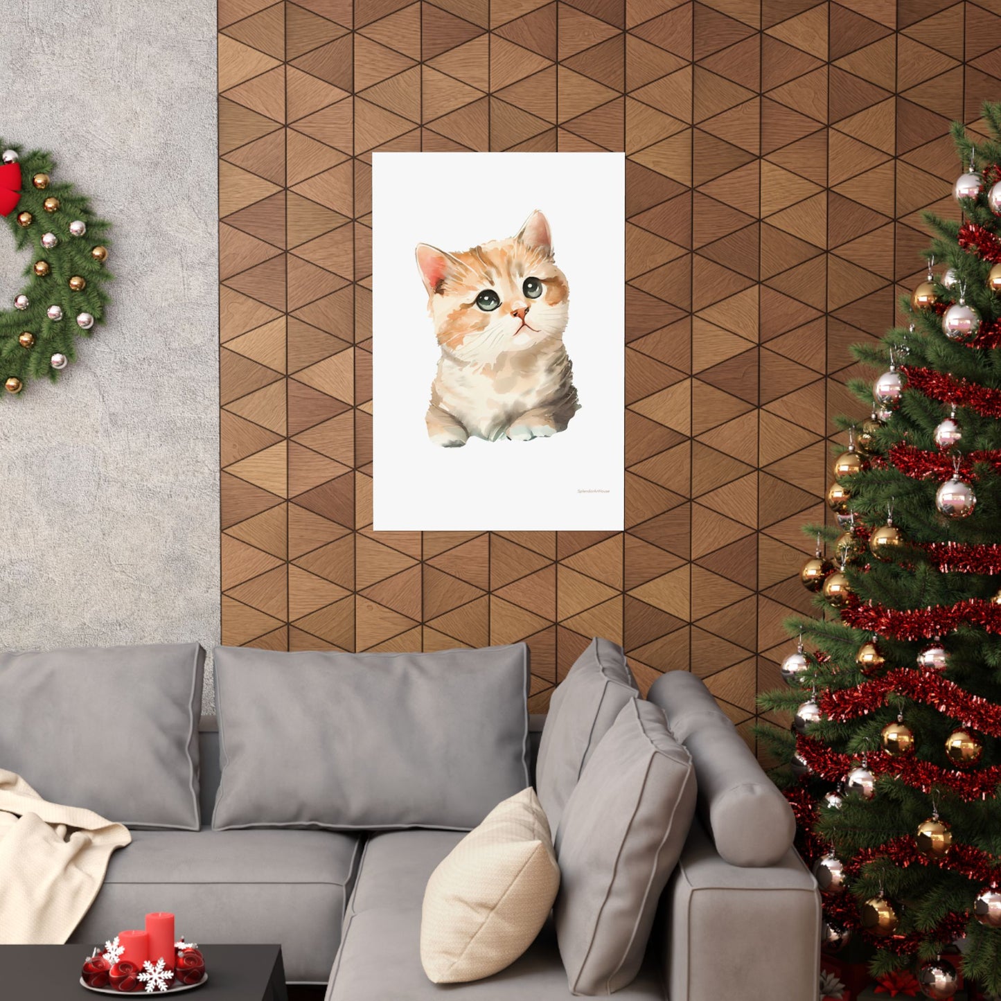 Kitten, Matte Vertical Poster