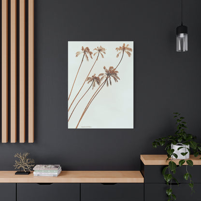 Palm Tree, Matte Canvas, Stretched, 1.25"