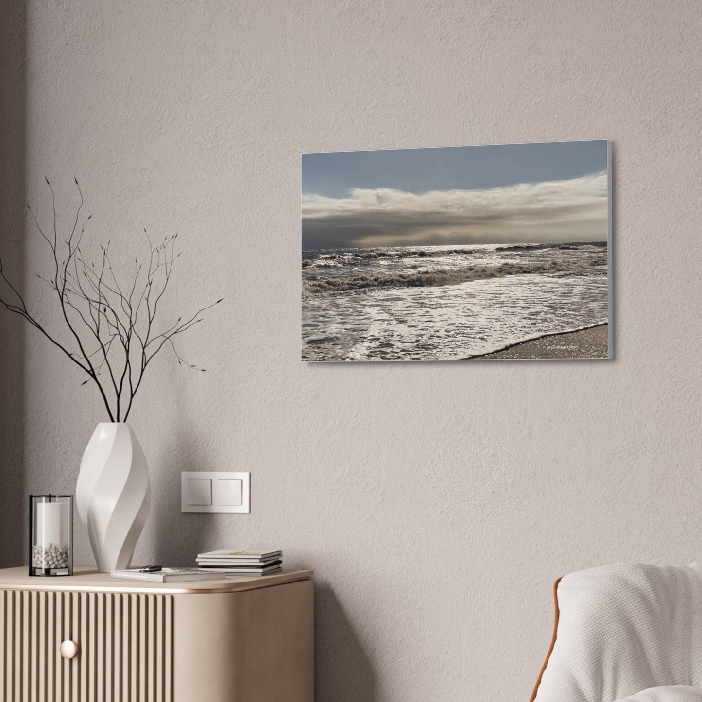 Ocean, Canvas Stretched, 1.5''