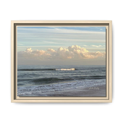 Ocean - Matte Canvas, Framed (Natural)