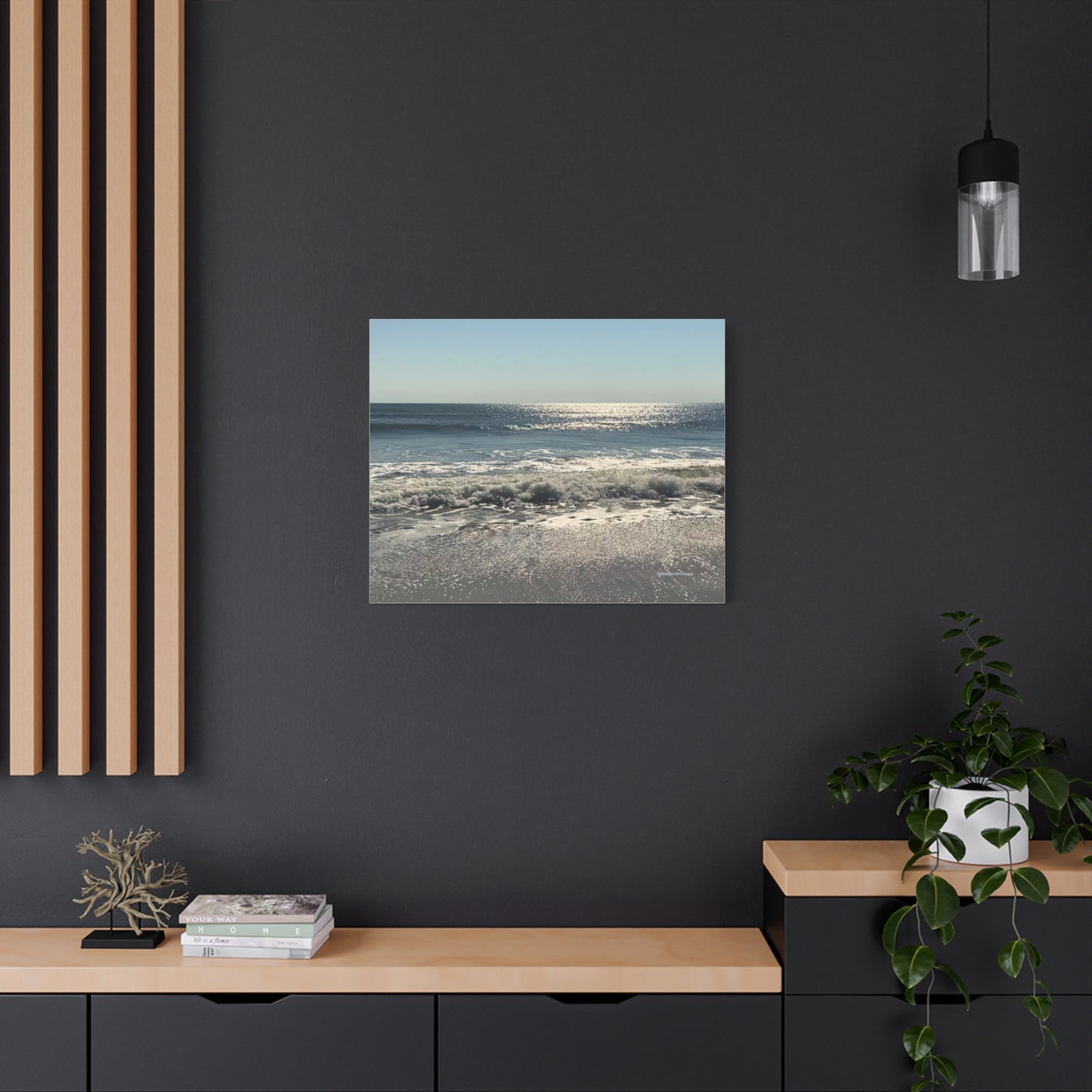 Ocean, Matte Canvas, Stretched, 1.25"