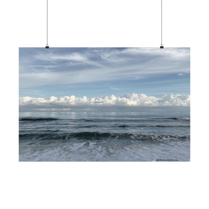 Ocean, Matte Horizontal Poster