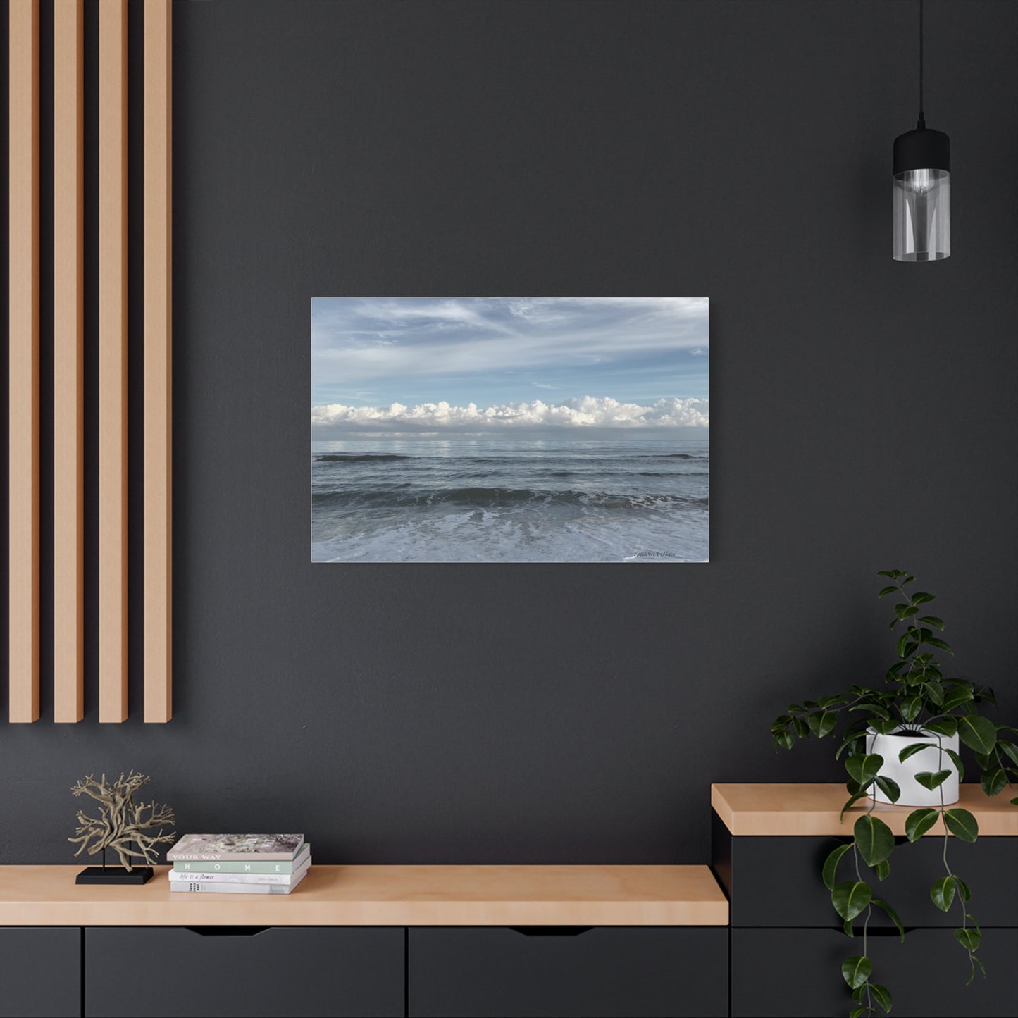 Ocean, Matte Canvas, Stretched, 1.25"