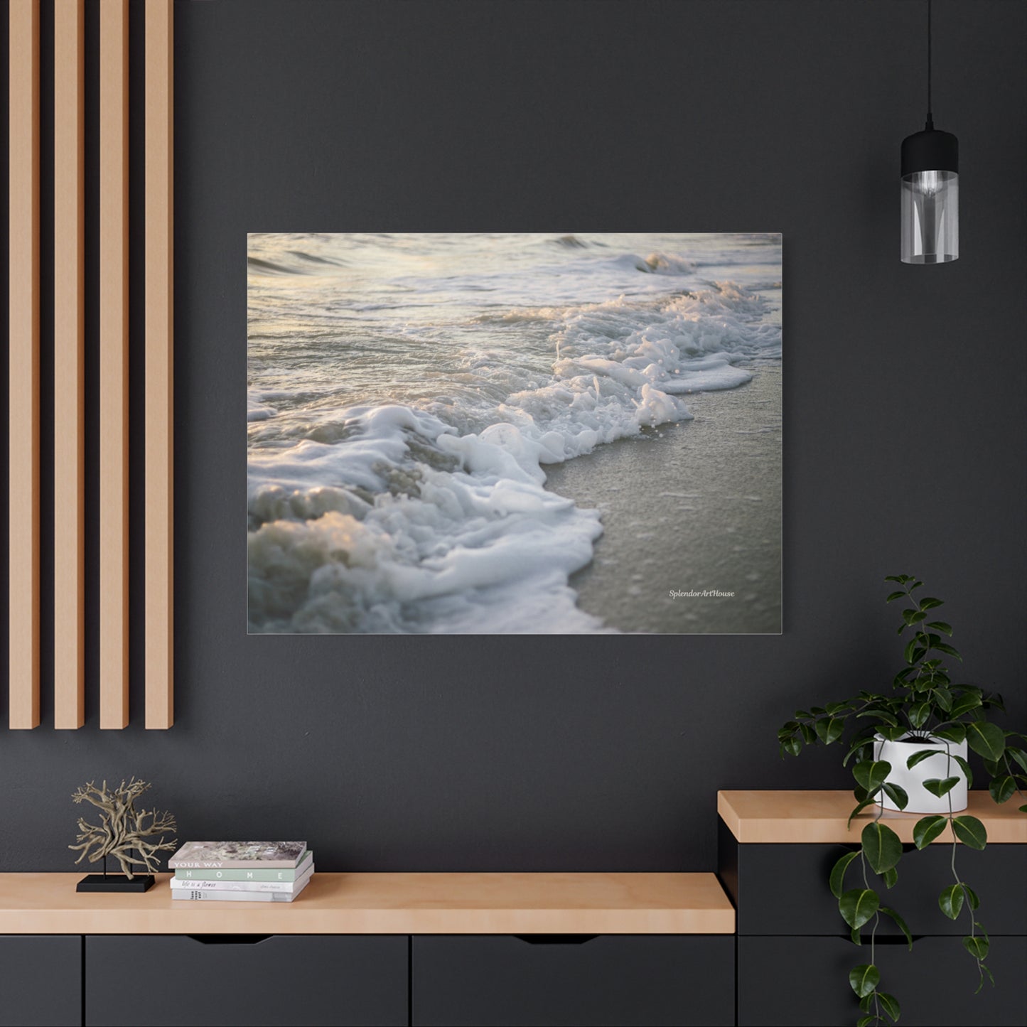 Ocean, Matte Canvas, Stretched, 1.25"