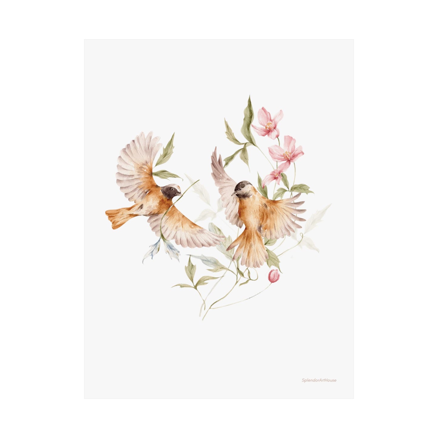 Birds, Matte Vertical Poster