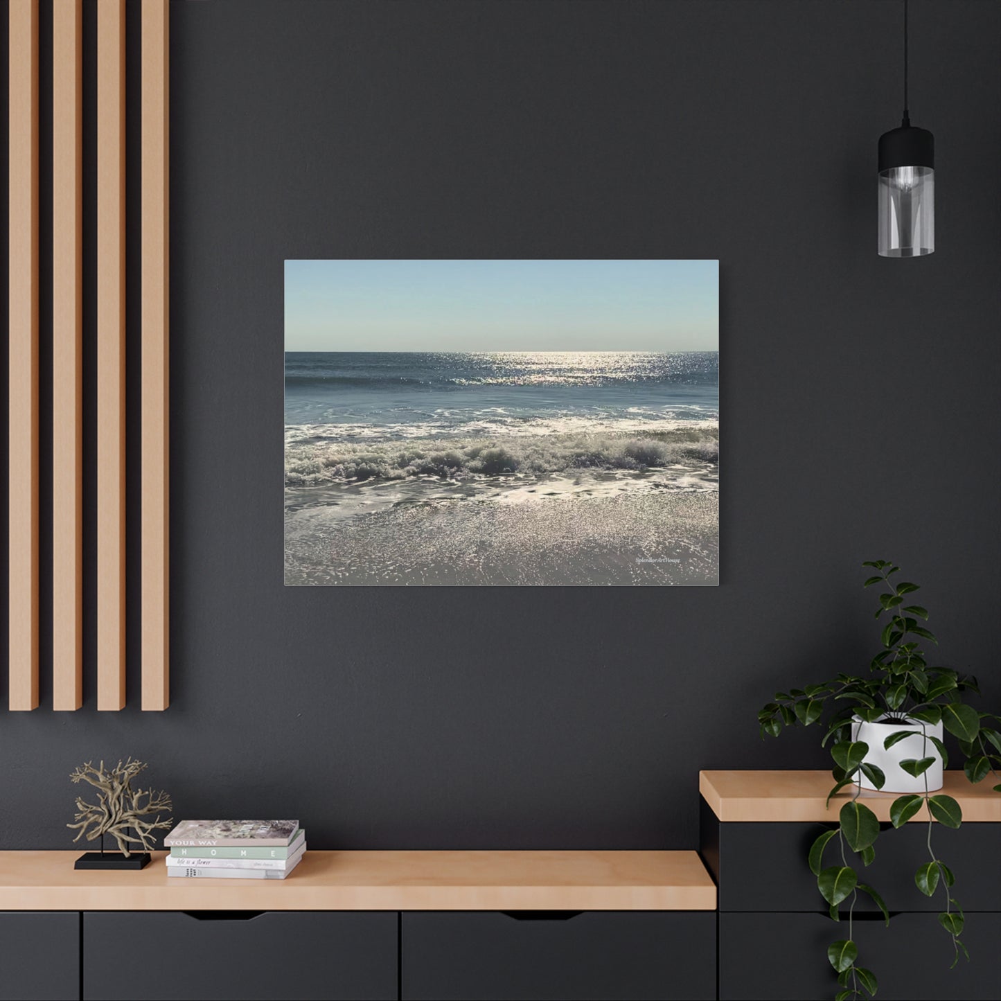 Ocean, Matte Canvas, Stretched, 1.25"