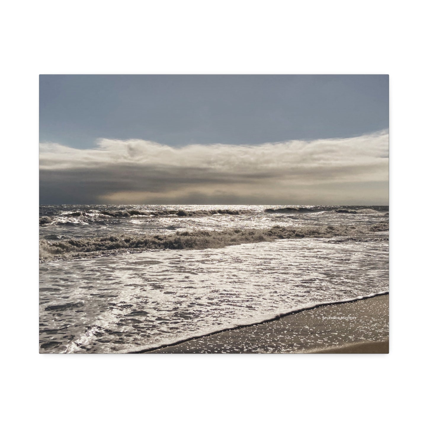 Ocean, Canvas Stretched, 1.5''