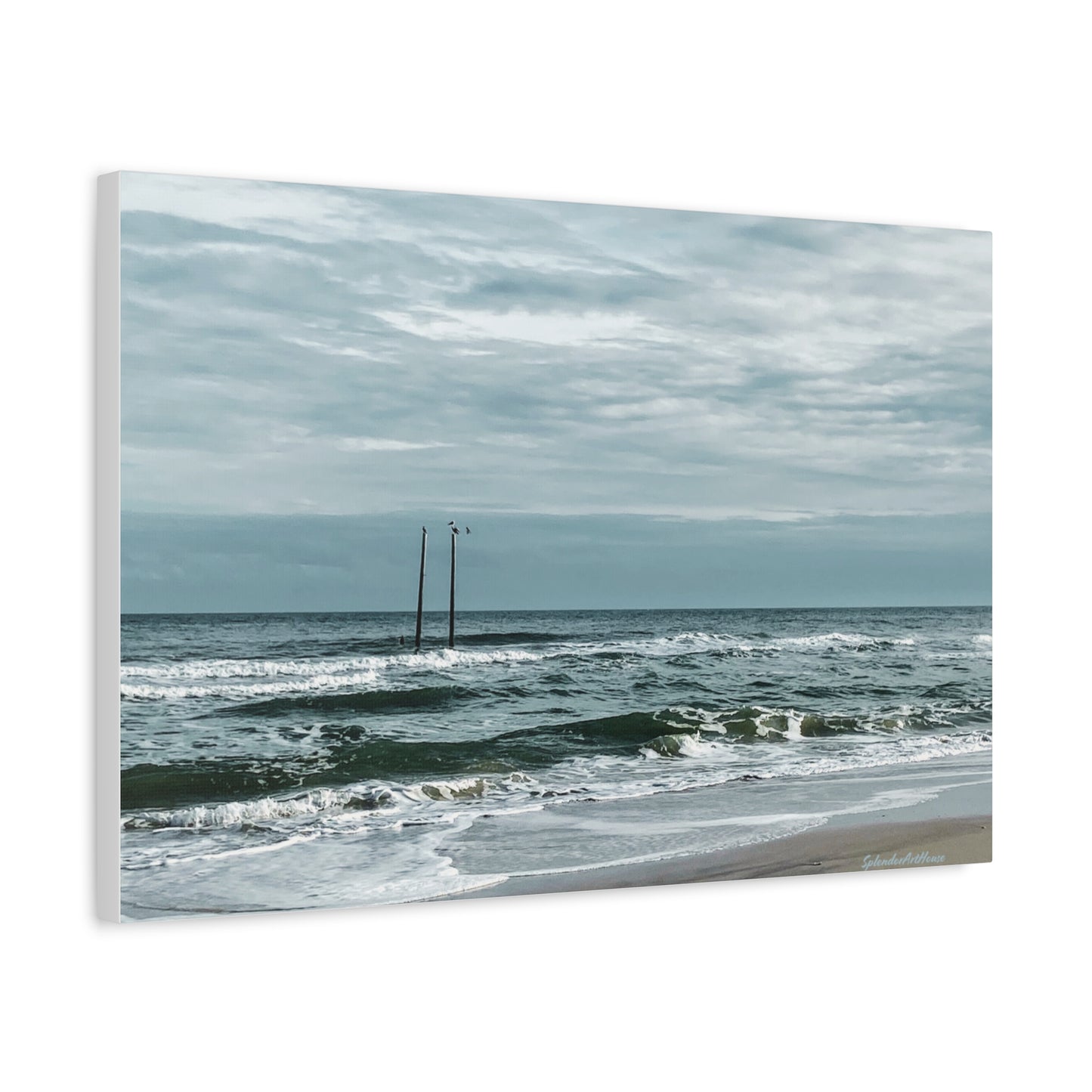 Ocean, Matte Canvas, Stretched, 1.25"