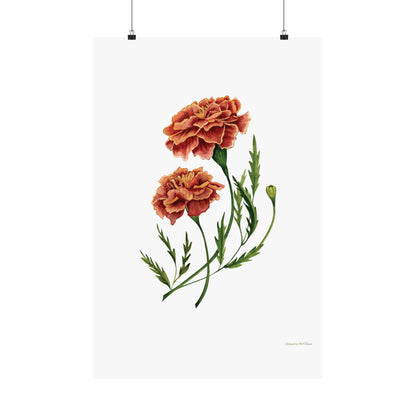 Floral, Matte Vertical Poster