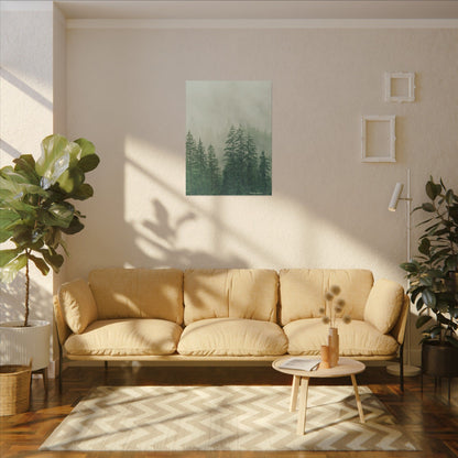 Forest Trees, Matte Canvas, Stretched, 0.75"