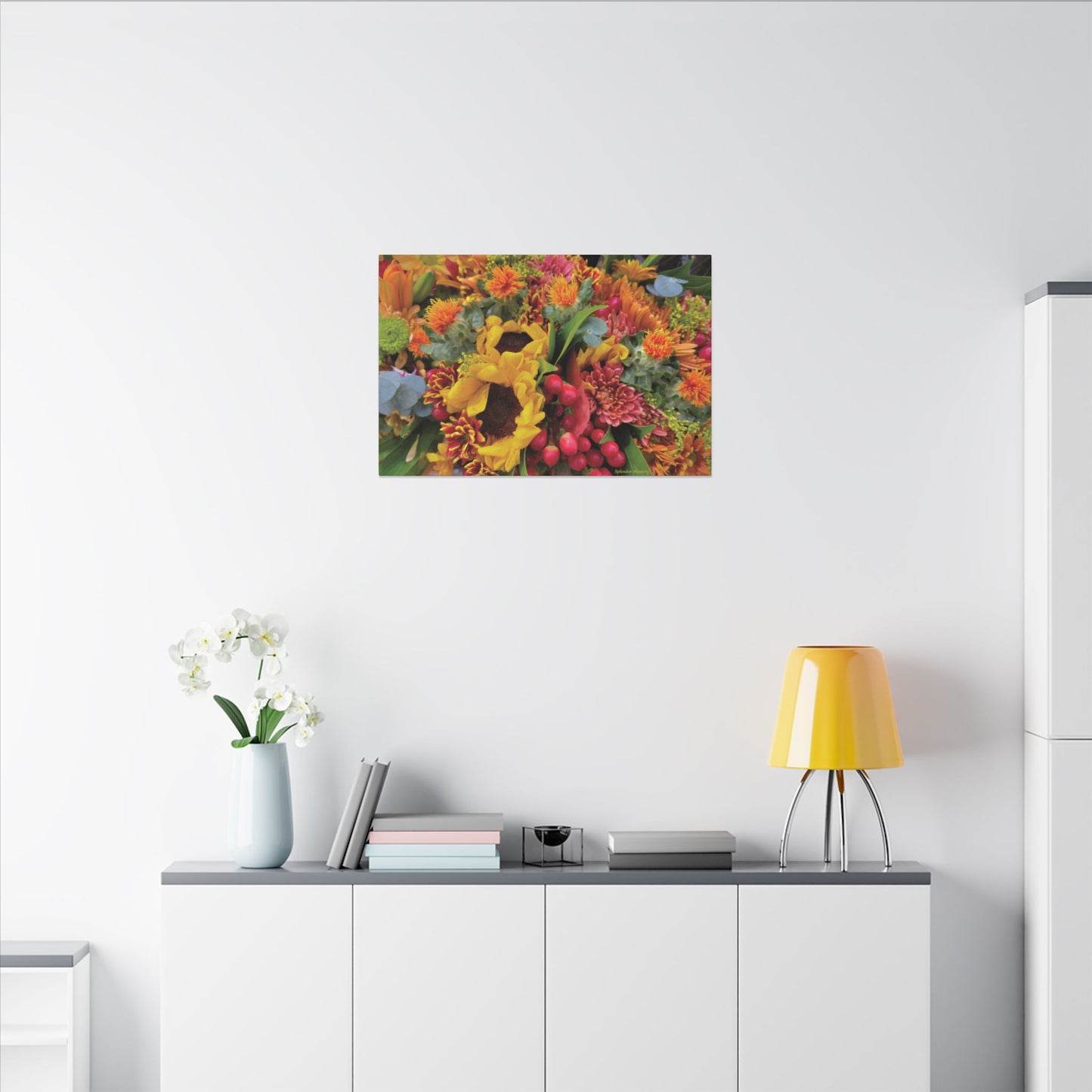 Floral, Matte Canvas, Stretched, 0.75"