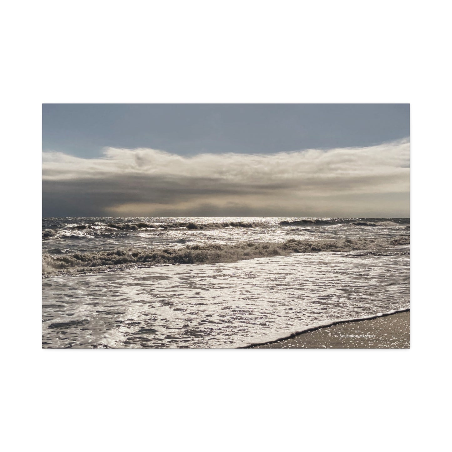 Ocean, Canvas Stretched, 1.5''
