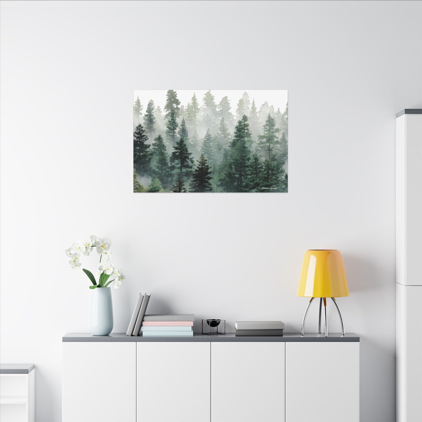 Forest Trees, Matte Canvas, Stretched, 0.75"