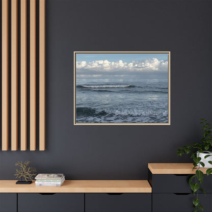 Ocean - Matte Canvas, Framed (Natural)