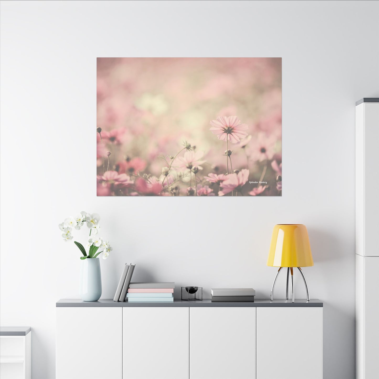 Floral, Matte Canvas, Stretched, 0.75"